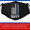 Us Navy Veteran Filter Face Mask