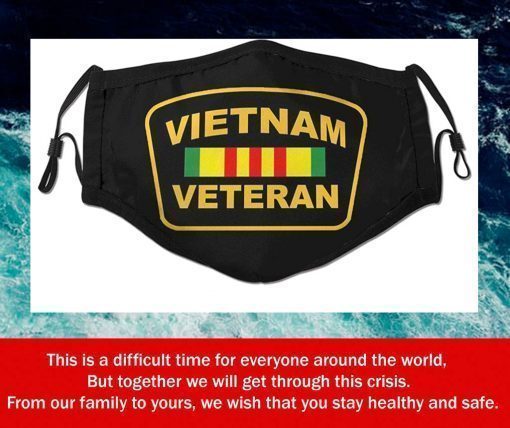 Vietnam Veteran Filter Face Mask