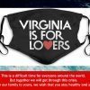 Virginia is for Lovers Filter Face Mask