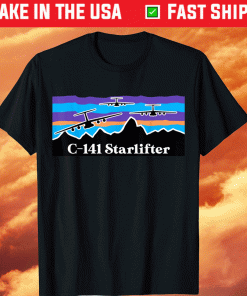 C-141 Starlifter Mountain Airlift Shirt
