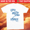 Chicago's Epic Beer Cup Snake Shirt