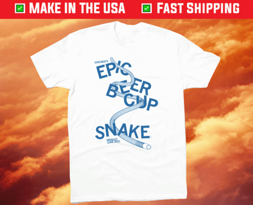 Chicago's Epic Beer Cup Snake Shirt