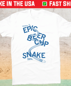 Chicago's Epic Beer Cup Snake Shirt