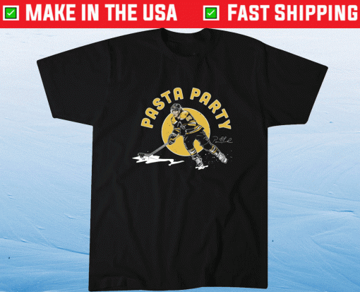 David Pastrnak Pasta Party Shirt