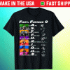 2021 Fast and Furious 9 Signatures Movie T-Shirt