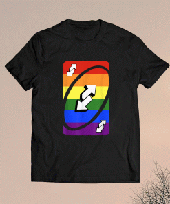 Gay Pride Uno Card Shirt