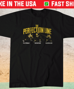 Pastrnak Bergeron and Marchand Perfection Line Shirt