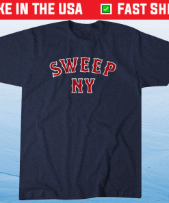 Sweep NY Boston Baseball Shirt