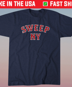 Sweep NY Boston Baseball Shirt