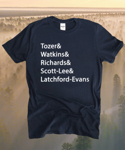 Tozer Watkins Richards Scott-Lee Latchford-Evans Shirt
