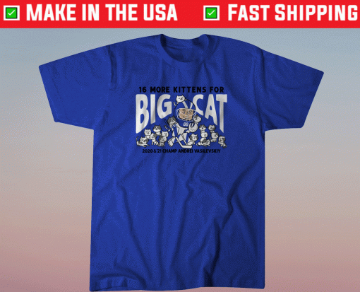 16 More Kittens for Big Cat Shirt