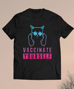 Cat Fuck Anti Biden Vaccination Shirt