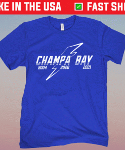 Champa Bay TBL 2004 2020 2021 Shirt