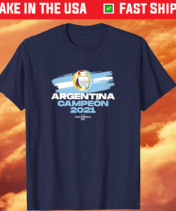 Copa America 2021 Argentina Campeón Shirt