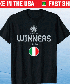 EURO 2020 Winners Italy Champions Shirt