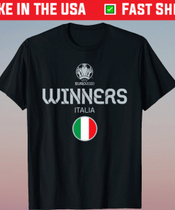 EURO 2020 Winners Italy Champions Shirt