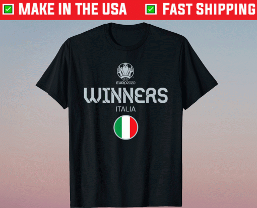 EURO 2020 Winners Italy Champions Shirt