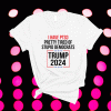 I have ptsd pretty tired of stupid democrats Trump 2024 shirt