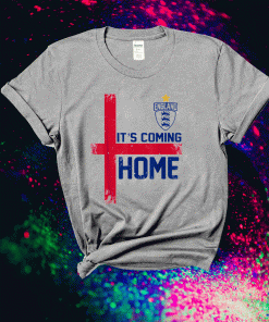 It's Coming Home England Football Soccer Jersey Style Retro Shirt