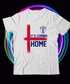 It's Coming Home England Football Soccer Jersey Style Retro Shirt