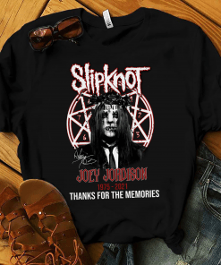 Slipknot Joey Jordison 1975 2021 Thanks For The Memories Shirt