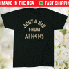 Just A Kid From Athens Milwaukee Hoops Shirt