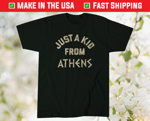 Just A Kid From Athens Milwaukee Hoops Shirt