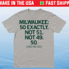 Milwaukee 50 Exactly Shirt
