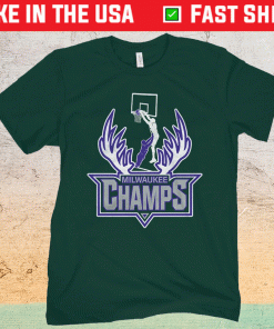 Milwaukee Bucks CHAMPS DUNK Shirt