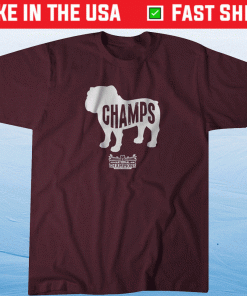 Mississippi State Dawg Text Champs Shirt