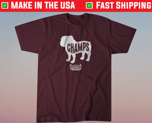 Mississippi State Dawg Text Champs Shirt