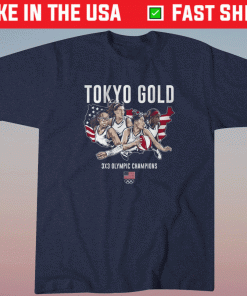 Team USA Tokyo Gold Shirt