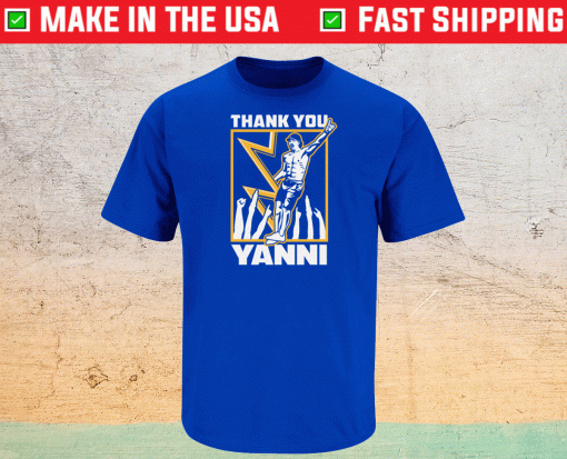 Thank You Yanni Shirt Tampa Bay Hockey Championship Shirt