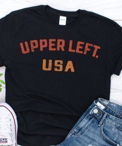 Upper left USA shirt