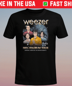 Weezer Agoraphobic Tour 2021 Shirt