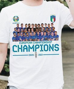 Italia Champions Euro 2020 Shirt Italia National Team T-Shirt Italia EURO 2020 Shirt