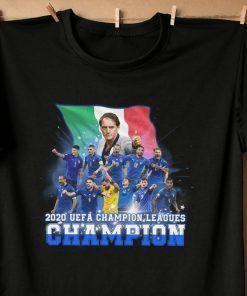 Italy Football T-Shirt, Italy Soccer Shirt, Italia National Team T-Shirt, 2020 UEFA Champion Leagues