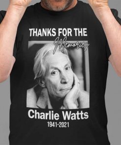 Charlie Watts 1941- 2021 Tee Shirt