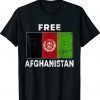 Free Afghanistan Flag Afghan Vintage Afghanistan Shirt