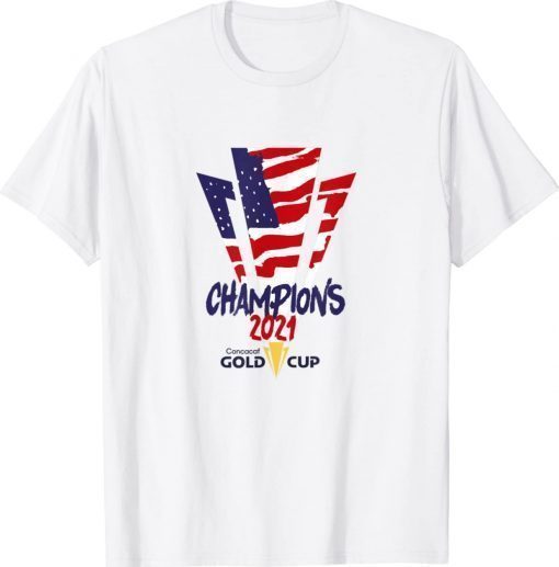 2021 Gold Cup Concacaf USA Champions T-Shirt