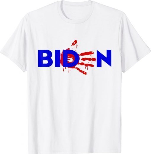 Biden Handprint Resign Now Shirt