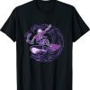 Stylish and Spooky Summer Skeleton Halloween Surfing Shirt