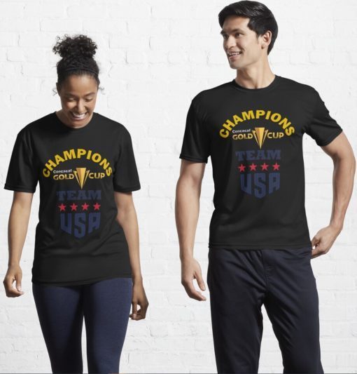 TEAM USA SOCCER CHAMPS CONCACAF Gold Cup 2021 Shirt