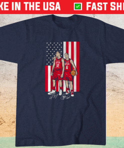 Sue Bird and Diana Taurasi Gold Medal Shirt