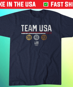 Team USA Medal Count Shirt