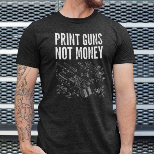 Print Guns Not Money Shirt