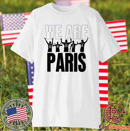 Messi We Are Paris T-Shirt