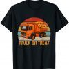 Official Truck or Treat Funny Trucker Kids or Adults Halloween T-Shirt