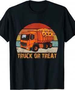 Official Truck or Treat Funny Trucker Kids or Adults Halloween T-Shirt