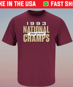 1993 National Champs Florida State Fans Shirt